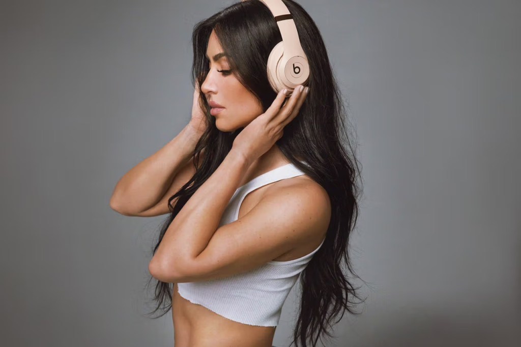 Kim Kardashian headphones Beats