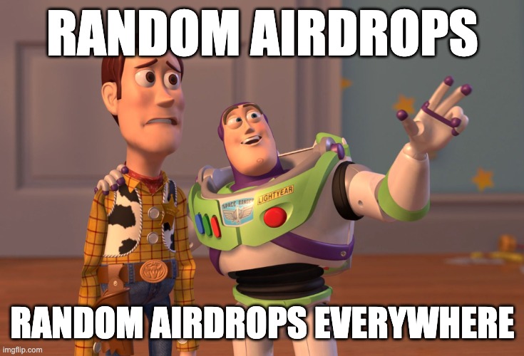 random airdrops